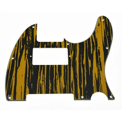 Immagine di Kaish Tawny Stripe tele humbucker chitarra battipenna scratch piastra per Fender Telecaster