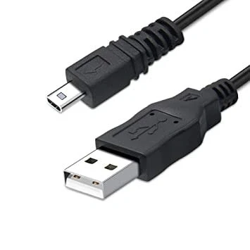 Immagine di DragonTrading Dragon Trading Cavo USB UC E6 per Panasonic Lumix DMC XS1 Trasferimento dati e ricarica ad alta velocità universale flessibile fotocamera Accessori