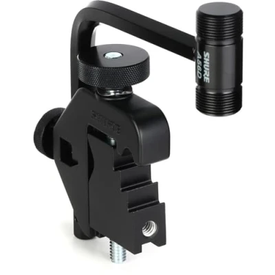 Immagine di Shure A56D Supporto Universale Per Microfono, Compatibile Con Adattatori Girevoli Da 5/8 Pollici