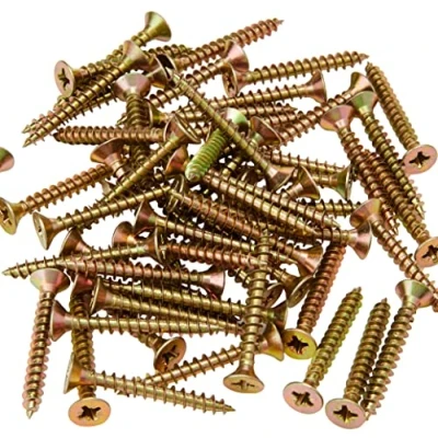 Immagine di Forgefix FORMPS540Y Vite Multiuso Compatibile Pozi CSK ST ZYP 5,0 x 40 mm, Confezione da 200, Multicolore, 5 Set di 200 Pezzi