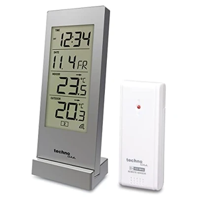 Immagine di technoline Stazione meteo WS 9767, argento