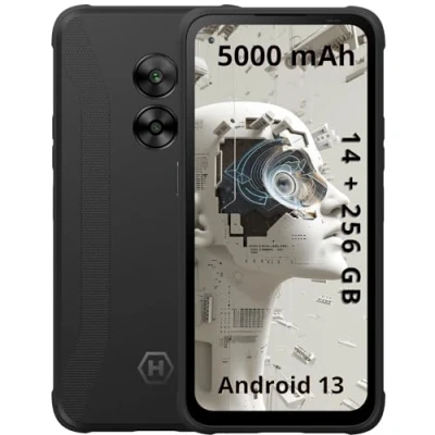 Immagine di Smartphone robusto e corazzato Hammer Blade V 5G impermeabile grande batteria 5000mah eSim IP69 fotocamera 50mpx display chiaro 6,59 HD+ VoLTE VoWiFi unità 256GB