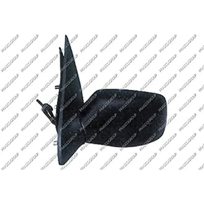 Immagine di Specchietto retrovisore esterno Prasco FD0287114 Sx nero manuale regolabile dall&#039;interno, Regolazione:comando cavo flessibile FORD: Escort 6