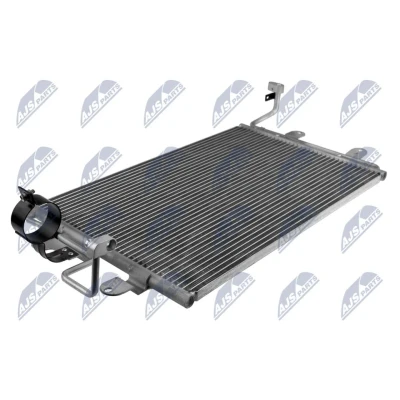 Immagine di NTY CCS VW 006 Condensatore con essiccatore Alluminio 590 VOLKSWAGEN: Golf 4, 4 Variant, AUDI: A3 Hatchback