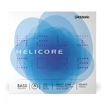 Immagine di Corda singola LA D&#039;Addario Helicore Pizzicato per contrabbasso, scala 3/4, tensione forte
