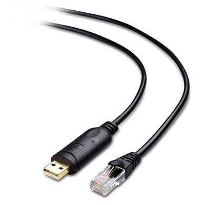 Immagine di Cable Matters cavo console seriale da USB a RJ45 (compatibile con il Cisco, Rollover) FTDI 1,8 m
