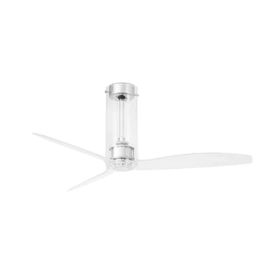 Immagine di Faro 33374 TUBE FAN Ventilatore da soffitto trasparente con motore DC