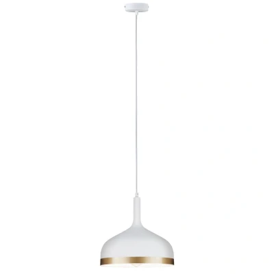 Immagine di Paulmann Neordic Embla 79628 Lampada a sospensione LED (monocolore) E27 20 W Bianco opaco, Oro