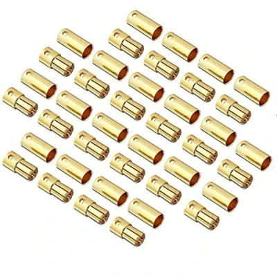 Immagine di FLY RC 20 Coppie 6.5mm Connettore a Proiettile Banana Maschio Femmina per Batteria ESC Motore Brushless