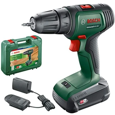 Immagine di Bosch Home and Garden UniversalDrill 18V 06039D4001 Trapano avvitatore a batteria 18 V 1.5 Ah Li Ion