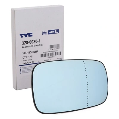 Immagine di TYC 328 0080 1 Vetro Specchio Retrovisore Sx RENAULT: CLIO 3, SCENIC 2, MEGANE 2