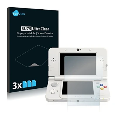 Immagine di savvies (6 Pezzi Pellicola Protettiva per Nintendo New 3DS Protezione Schermo Trasparente