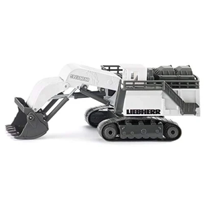 Immagine di siku 1798, Escavatore da miniera Liebherr R9800, 1:87, Metallo e Plastica, Bianco, Con benna operativa