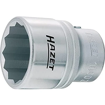 Immagine di HAZET 1000Z 35 Serie di bussole DIN3124, ISO2725 1 Acciaio al cromo vanadio zigrinato