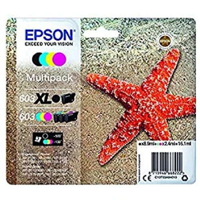 Immagine di Epson Cartuccia a getto d&#039;inchiostro 603XL Nero XL/Colore STD