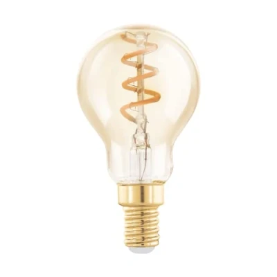 Immagine di EGLO Lampadina LED E14 4W P45 2.000K Filament ambra dimmerabile