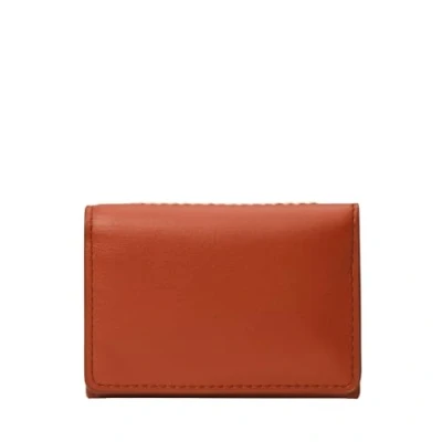 Immagine di Fossil Westover Portafoglio/cartellino in pelle o poliestere per uomo, 10.16 cm L x 1.27 W 6.99 H, Ruggine