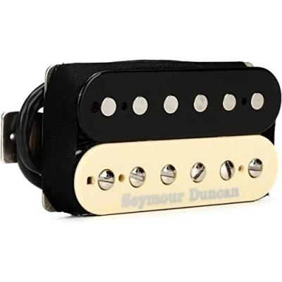 Immagine di Seymour Duncan SH PG 1B Pearly Gates (bridge position) zebra