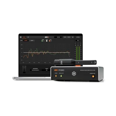 Immagine di IK Multimedia ARC Studio. Standalone advanced room correction system. Includes hardware processor unit, 4 software and measurement mic