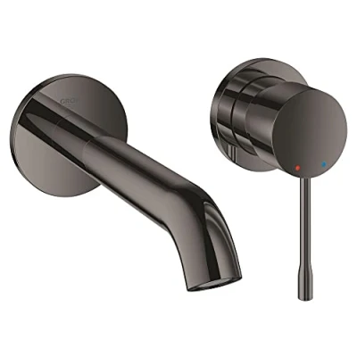 Immagine di Grohe 19408A01 Essence New Miscelatore per Lavabo a 2 Fori, Finitura Lucida, Hard Graphite, S