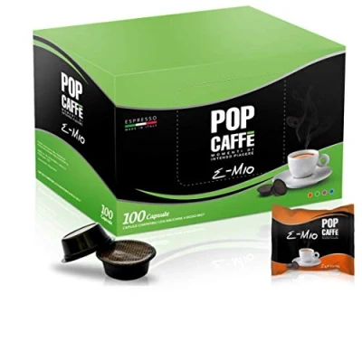 Immagine di 400 CAPSULE POP CAFFE&#039; E MIO 1 INTENSO COMPATIBILI LAVAZZA A MODO
