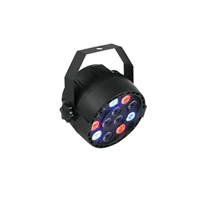 Immagine di EUROLITE LED Party Spot 12 RGBW da 1 W Standalone o DMX Display Con effetto strobo