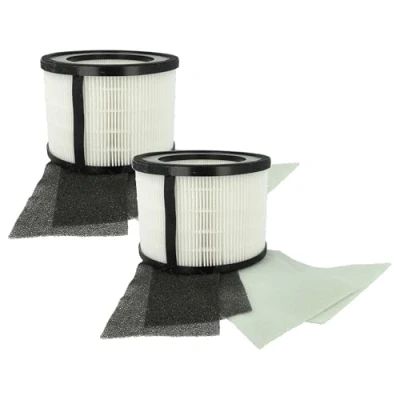 Immagine di vhbw 2x filtro aria compatibile con Leitz TruSens Z 2500, 2000 purificatore d&#039;aria combinato prefiltro + HEPA carbone attivo