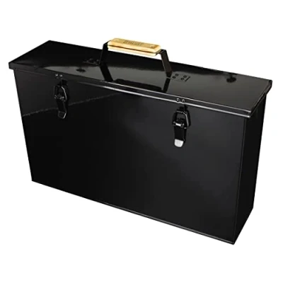 Immagine di Valiant Fireside Portacenere in metallo, nero, 45 cm x 26 12