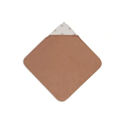 Immagine di Jollein asciugamano con cappuccio per bambini, stile nostalgico, 100% cotone, 75 x cm, certificato Oeko Tex, bambini ragazze e ragazzi