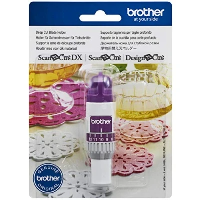 Immagine di Brother ScanNCut CAHLF1 Supporto per lame profonde macchine da taglio, include schiuma e legno di balsa, Use with Thicker Materials