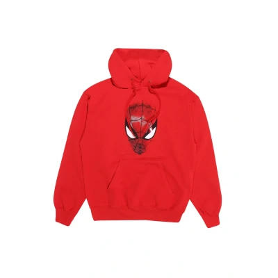 Immagine di Henry Tiger Marvel Spiderman Miles Morales Spidercrest Felpa con cappuccio, Uomo, Taglia: Small, Red