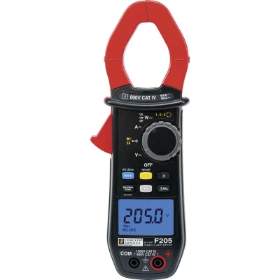 Immagine di Chauvin Arnoux F205 Pinza amperometrica digitale CAT III 1000 V, IV 600 V Display (Counts): 6000