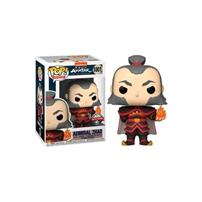 Immagine di Funko POP! Animation: Avata R Admiral Zhao With Fireball Si Illumina Al Buio Avatar: The Last Airbender la Leggenda di Aang Figura in Vinile da Collezione Idea Regalo Anime Fans