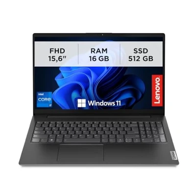 Immagine di Lenovo Notebook Portatile, V15 G4 IRU, 83A1002RIX, Full HD, Intel Core i7 1355U, Ram 16 GB DDR4, 512 SSD NVMe, Windows 11 Pro