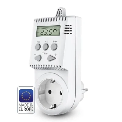 Immagine di Elektrobock Termostato Con Presa Ts10 Per Riscaldamento A Infrarossi Programmabile