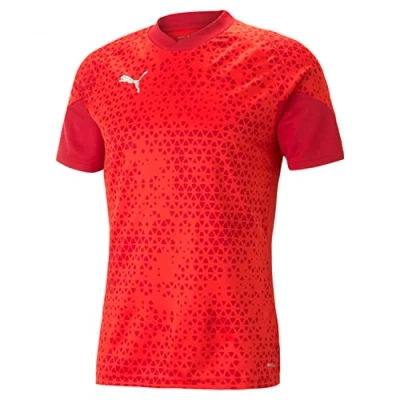 Immagine di Puma Fussball Teamsport Textil Teamcup Training Maglia da calcio, Uomo, Taglia: Small, Rot