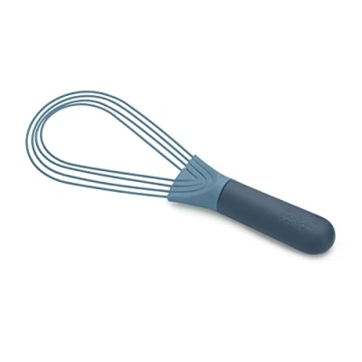 Immagine di Joseph Twist Whisk 2 in 1 frusta piatta e a palloncino Adatto per pentole antiaderenti, Silicone, Blu