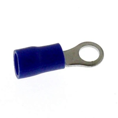 Immagine di SeKi 14016 Terminali ad anello isolati, M4, 1,5 2,5 mm, 25 pezzi, colore: Blu