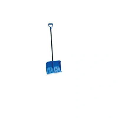 Immagine di S&amp;M 544019 Pala da neve ibrida blu lama 46 cm con manico in composito