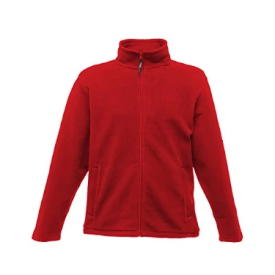 Immagine di Regatta giacca da uomo con cappuccio e Zip, in micropile, Uomo, Full Classic Red, 2X Large