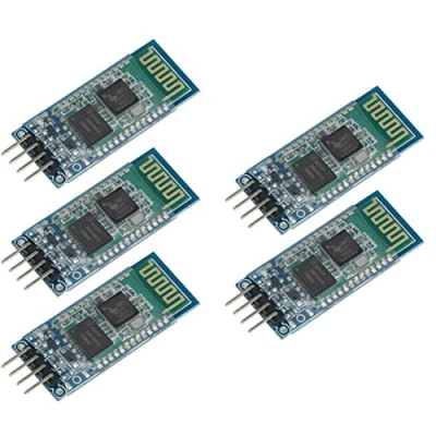 Immagine di 5pcs HC 06 Arduino HC06 Wireless Bluetooth Module with Slave Base
