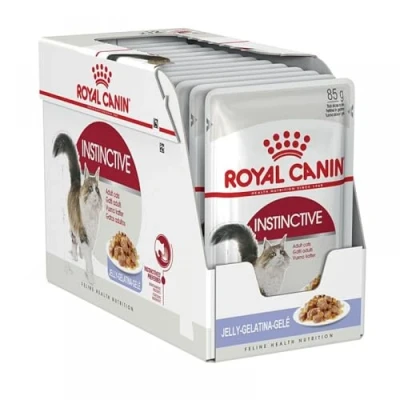 Immagine di Royal Canin 48 x 85 g Alimento umido per gatti Instinctive in Gelatina