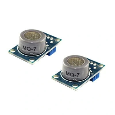 Immagine di HUABAN 2PCS MQ 7 Modulo sensore di rilevamento gas monossido carbonio MQ7 per Arduino