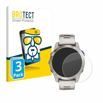Immagine di brotect Pellicola Protettiva Vetro per Garmin D2 Mach 1 Protezione Schermo (3 Pezzi) [Durezza Estrema 9H, Chiaro]