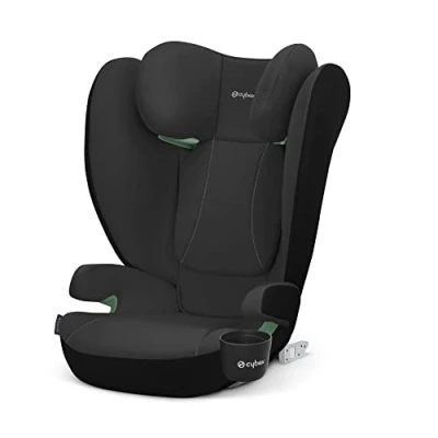 Immagine di CYBEX Silver Seggiolino Auto Solution B2 i Fix, Con Porta Bevande, Per o Senza ISOFIX, Da 15 a 50 kg circa, circa 3 12 Anni, Volcano Black (Nero)