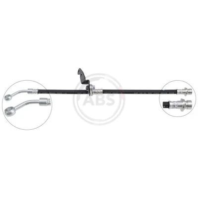 Immagine di A.B.S. SL 4999 Tubi Freno 455 INN M10x 1.0 HONDA: CIVIC 6 Hatchback
