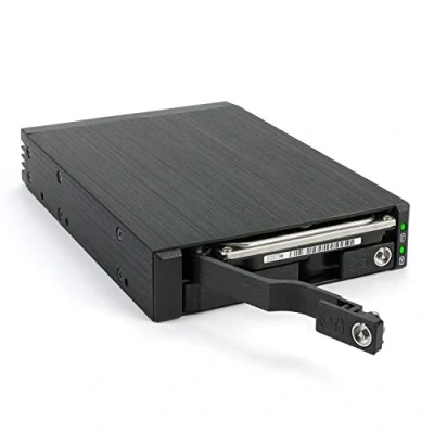 Immagine di FANTEC MR 25DUAL 2512 Telaio intercambiabile SATA + SAS HDD/SSD, 2,5&quot;, colore: Nero
