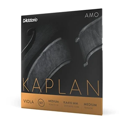 Immagine di D&#039;Addario Kaplan Amo Corde per viola, set completo, KA410 mm, scala media, tensione media