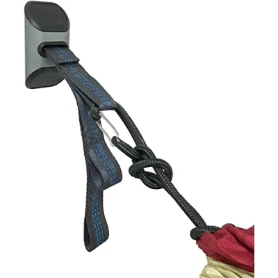 Immagine di ENO, Eagles Nest Outfitters Deluxe Kit per appendere l&#039;amaca all&#039;interno, colore: carbone