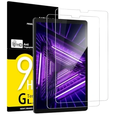 Immagine di NEW&#039;C 2 Pezzi, Pellicola Prottetiva per Lenovo Tab M10 FHD Plus 10,3 Pollici (TB X606F TB X606X), Vetro Temperato, Senza Bolle, Durezza 9H, 0,33mm Ultra Trasparente, Resistente